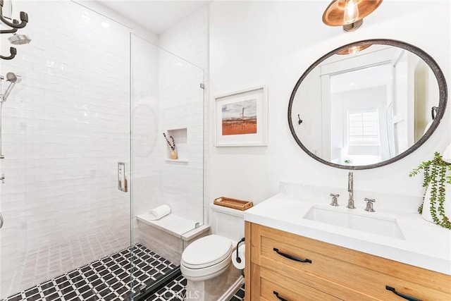 2001 Port Ramsgate Pl, Newport Beach, CA 92660 - bathroom with a shower stall and vanity