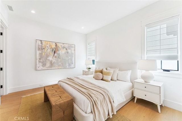 2001 Port Ramsgate Pl, Newport Beach, CA 92660 - bedroom featuring light wood-type flooring and recessed lighting