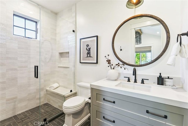 2001 Port Ramsgate Pl, Newport Beach, CA 92660 - full bath with vanity and a stall shower