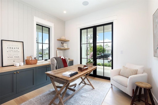 2001 Port Ramsgate Pl, Newport Beach, CA 92660 - office featuring plenty of natural light and light wood-style floors