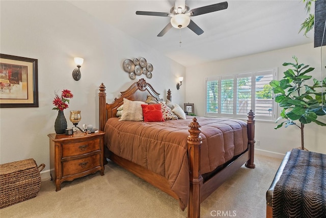 10 Glenhurst Unit 37, Irvine, CA 92604 - bedroom with light colored carpet and ceiling fan