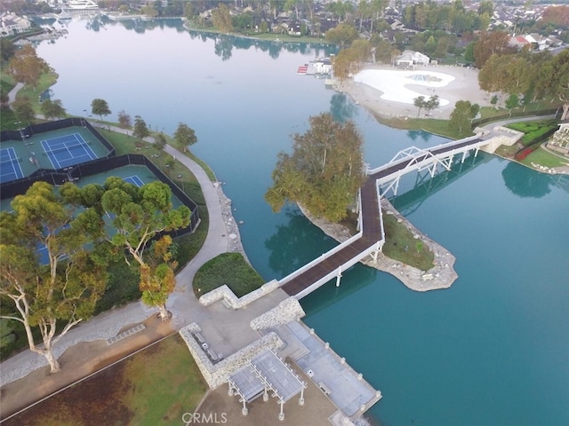 10 Glenhurst Unit 37, Irvine, CA 92604 - aerial overview of property's location with a large body of water