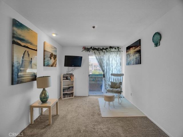 11410 Dolan Unit 328, Downey, CA 90241 - living area featuring carpet floors