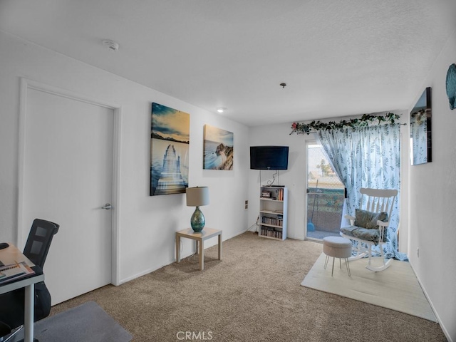 11410 Dolan Unit 328, Downey, CA 90241 - living room featuring carpet