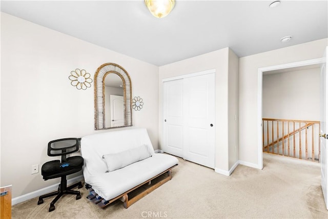 11411 Elliott Ave, El Monte, CA 91732 - living area with baseboards and carpet flooring