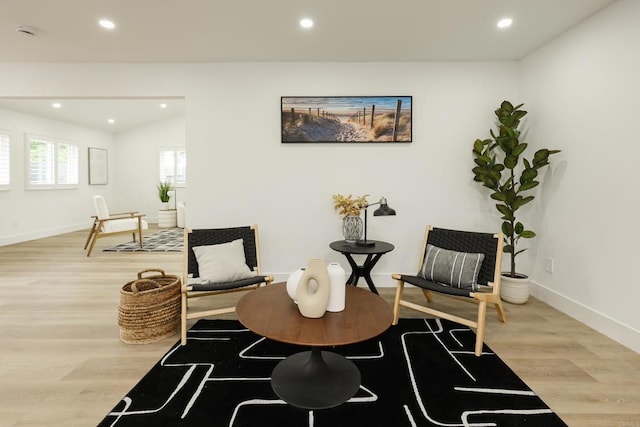 4380 Rolfe Rd, San Diego, CA 92117 - living area with wood finished floors and recessed lighting