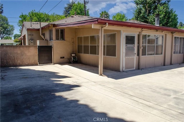 10520 Haskell Ave, Granada Hills, CA 91344 - back of house with stucco siding