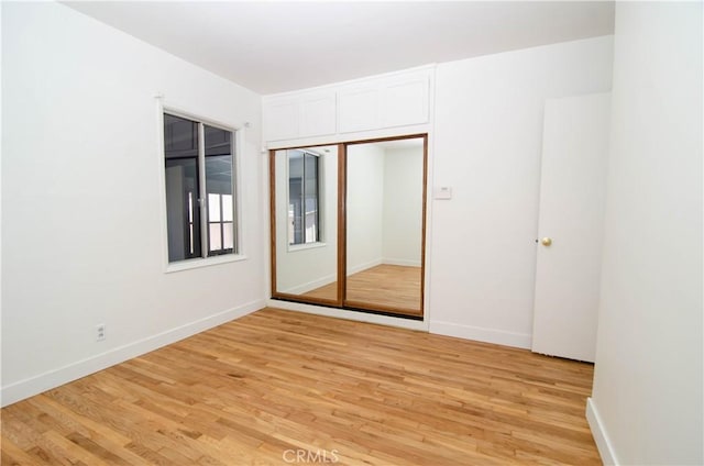 10520 Haskell Ave, Granada Hills, CA 91344 - unfurnished room featuring light wood-type flooring and baseboards