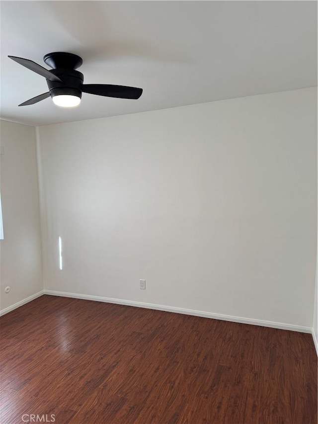 1164 Irving Ave, Glendale, CA 91201 - spare room with wood finished floors and ceiling fan