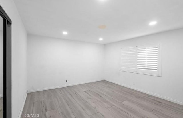 7915 Helena Ave, Riverside, CA 92504 - unfurnished room with wood finished floors and recessed lighting