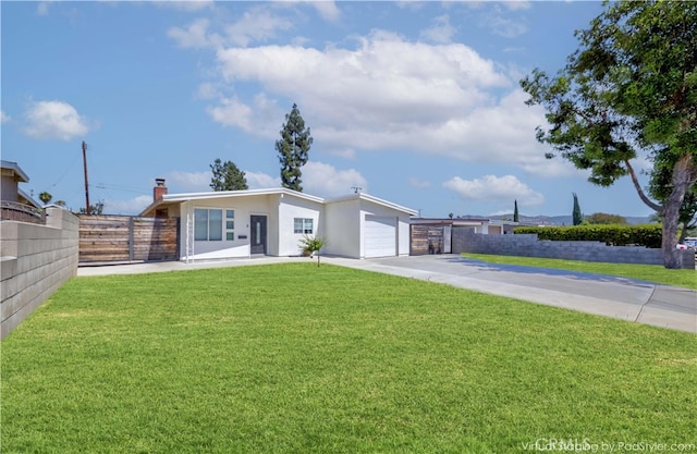 110 S Baymar St, West Covina, CA 91791 - view of front facade featuring concrete driveway, stucco siding, and a garage