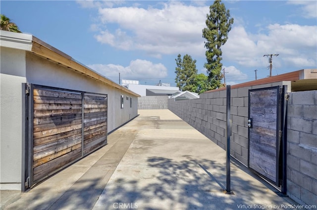 110 S Baymar St, West Covina, CA 91791 - view of patio featuring a gate
