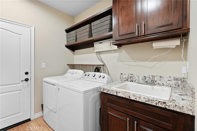 1018 W 15th St, Upland, CA 91786 - washroom featuring independent washer and dryer and cabinet space