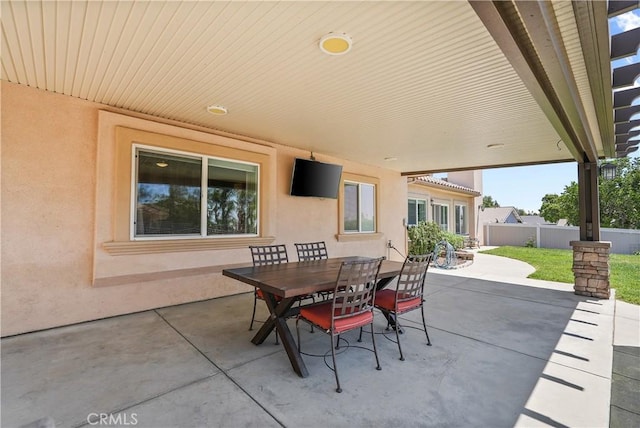 1018 W 15th St, Upland, CA 91786 - view of patio / terrace with outdoor dining area