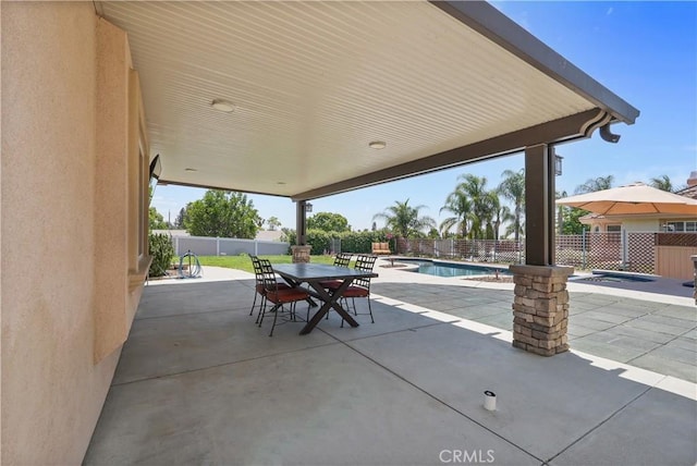 1018 W 15th St, Upland, CA 91786 - fenced backyard with a patio area and outdoor dining area