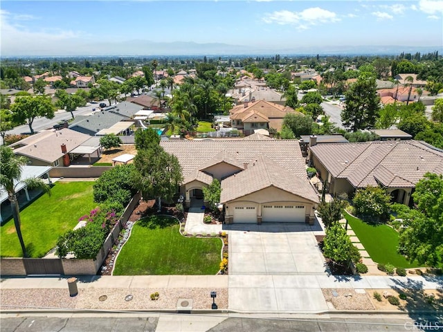 1018 W 15th St, Upland, CA 91786 - aerial perspective of suburban area