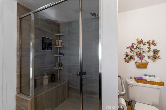 28219 Langside Ave, Canyon Country, CA 91351 - bathroom with toilet and a stall shower