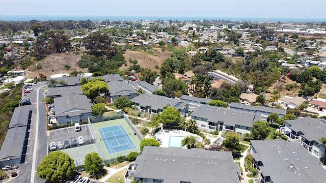 506 Canyon Dr Unit 70, Oceanside, CA 92054 - aerial perspective of suburban area featuring a pool