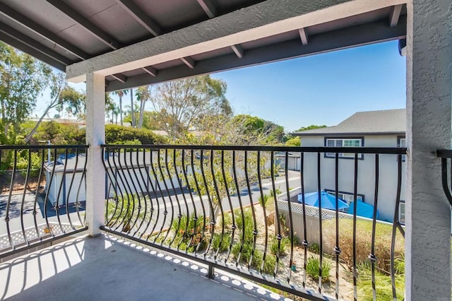 506 Canyon Dr Unit 70, Oceanside, CA 92054 - balcony featuring view of pool area