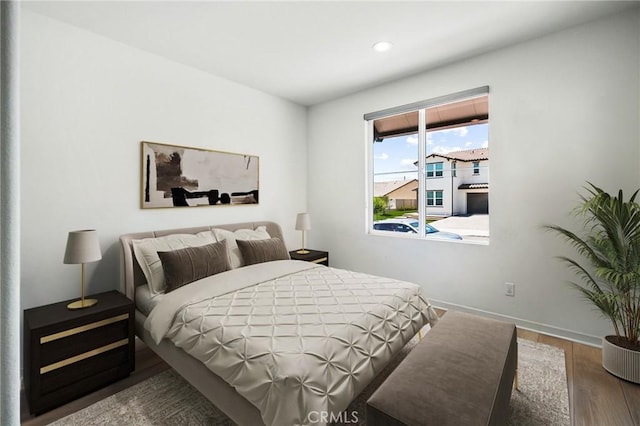 28508 Daybreak Way, Saugus, CA 91350 - bedroom with wood finished floors and recessed lighting