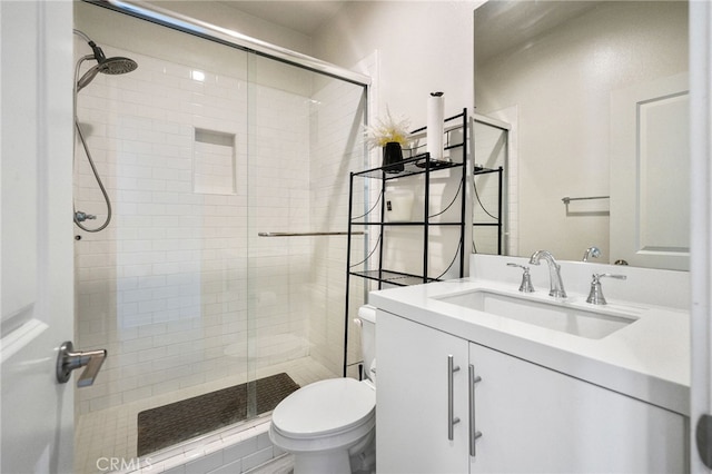 28508 Daybreak Way, Saugus, CA 91350 - bathroom featuring a stall shower and vanity