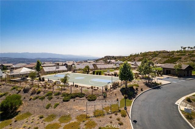 28508 Daybreak Way, Saugus, CA 91350 - aerial view of residential area featuring a mountain backdrop