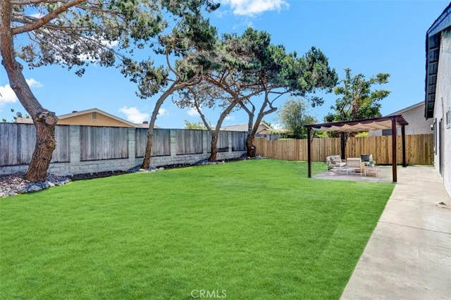 10965 Canis Ln, San Diego, CA 92126 - fenced backyard featuring a patio