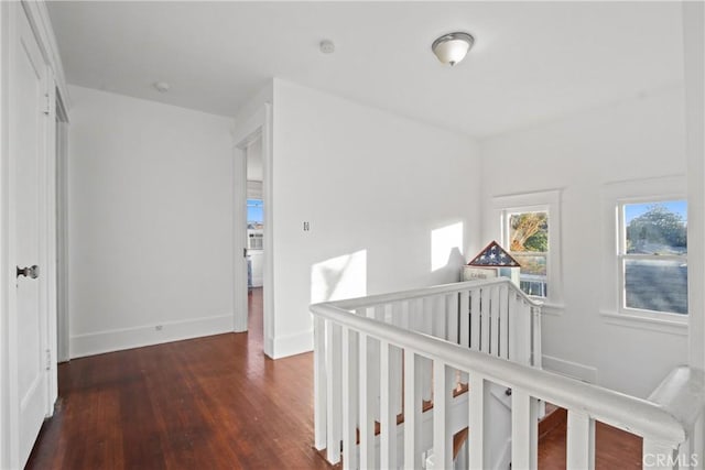 853 S Lemon St, Anaheim, CA 92805 - hall with an upstairs landing and wood finished floors