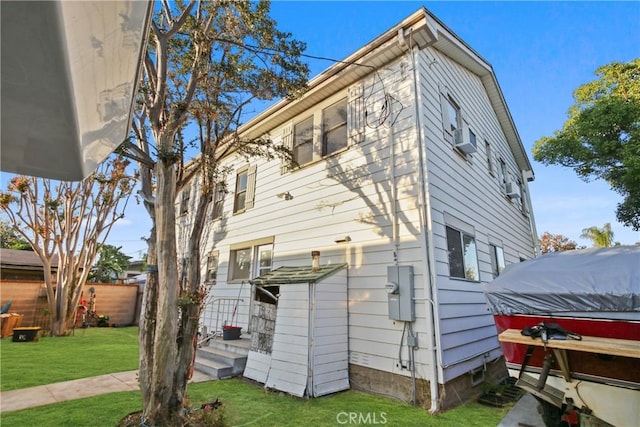 853 S Lemon St, Anaheim, CA 92805 - rear view of house with cooling unit