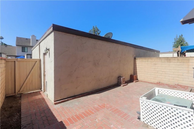 227 Gable Ln, La Habra, CA 90631 - view of patio / terrace featuring a gate