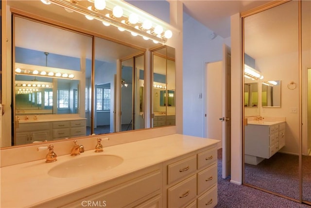227 Gable Ln, La Habra, CA 90631 - full bathroom with two vanities