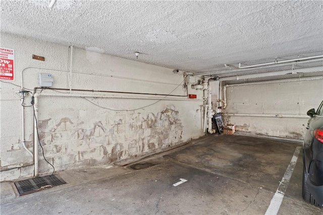 625 N Flores St Unit 202, West Hollywood, CA 90048 - parking deck with concrete block wall