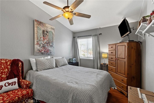 2566 Cottonwood Trl, Chino Hills, CA 91709 - bedroom with wood finished floors and a ceiling fan