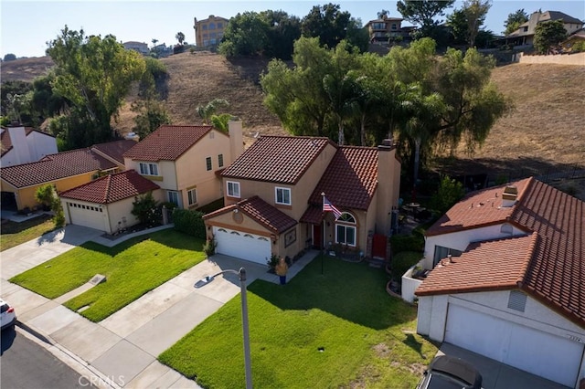 2566 Cottonwood Trl, Chino Hills, CA 91709 - aerial view of residential area