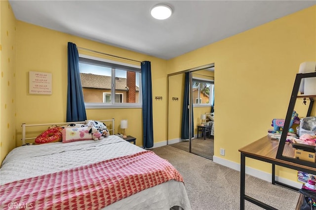 3609 S Parton St, Santa Ana, CA 92707 - bedroom featuring carpet and a closet
