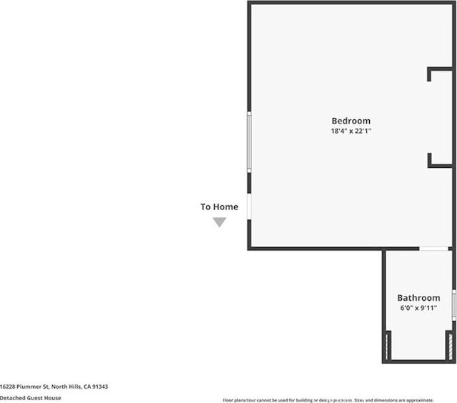 16228 Plummer St, North Hills, CA 91343 - view of property floor plan
