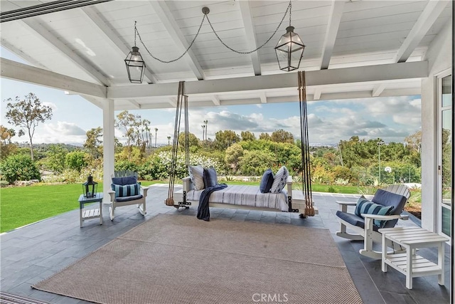 16 Roadrunner Rd, Rolling Hills, CA 90274 - view of patio