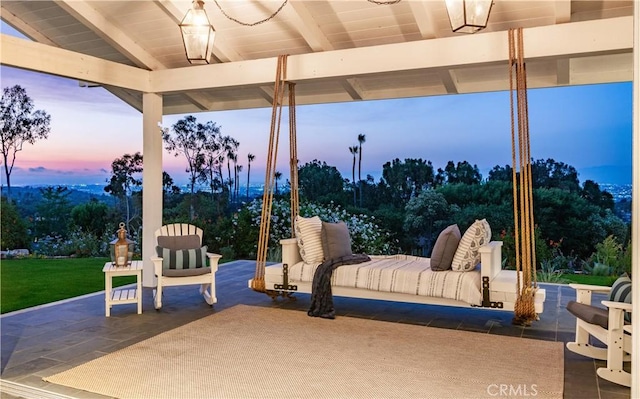 16 Roadrunner Rd, Rolling Hills, CA 90274 - view of patio / terrace