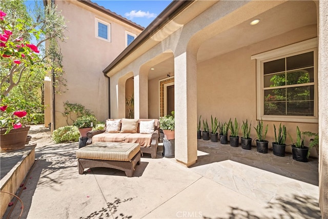 19668 Three Oaks Ln, Walnut, CA 91789 - view of patio / terrace with outdoor lounge area