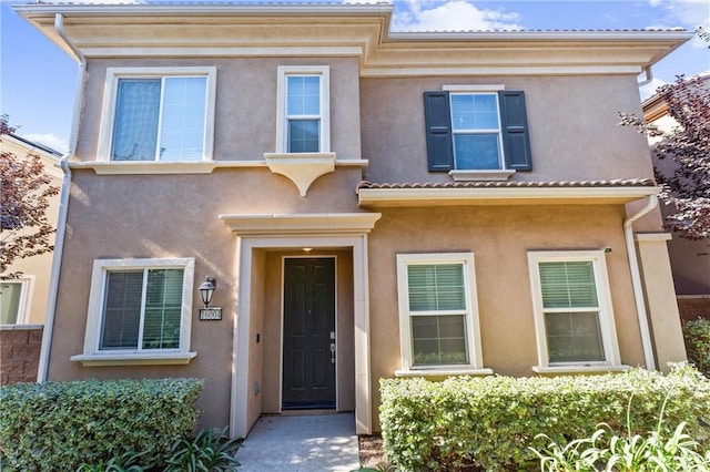 16004 Huckleberry Ave, Chino, CA 91708 - view of front of house with stucco siding