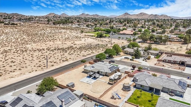 17993 Mondamon Rd, Apple Valley, CA 92307 - aerial perspective of suburban area with mountains