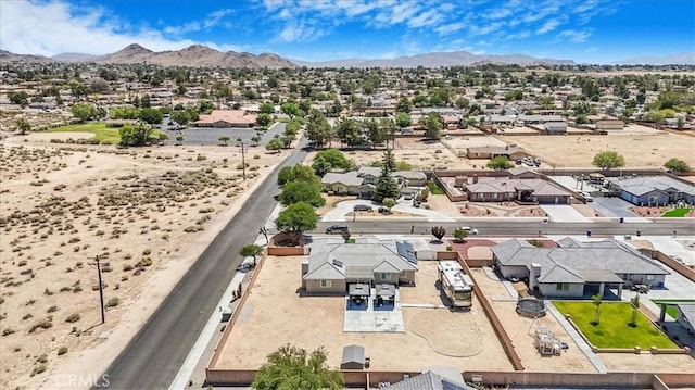 17993 Mondamon Rd, Apple Valley, CA 92307 - aerial perspective of suburban area with mountains