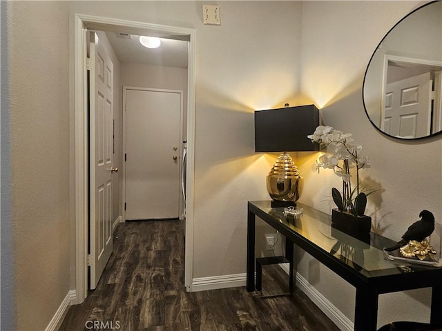 11 Emory Unit 85, Irvine, CA 92602 - corridor with wood finished floors and baseboards