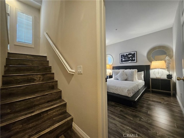 11 Emory Unit 85, Irvine, CA 92602 - stairway featuring wood finished floors and baseboards