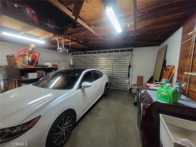 8502 Borson St, Downey, CA 90242 - garage with washer and dryer