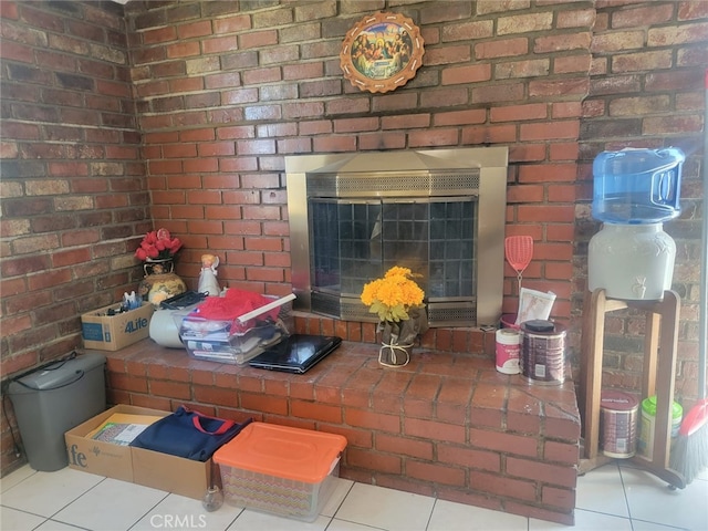 8502 Borson St, Downey, CA 90242 - detailed view of a fireplace
