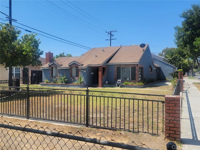 8502 Borson St, Downey, CA 90242 - single story home featuring a fenced front yard