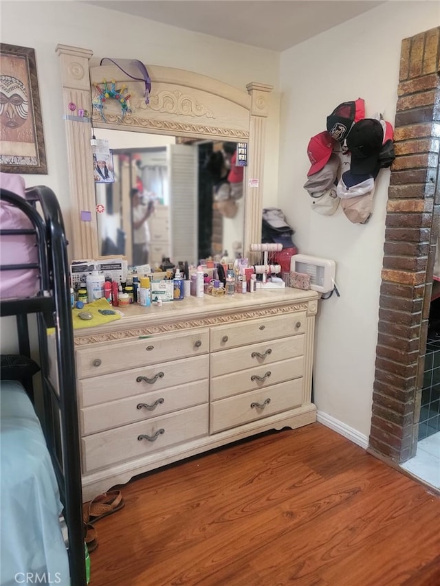 8502 Borson St, Downey, CA 90242 - bedroom with wood finished floors and baseboards