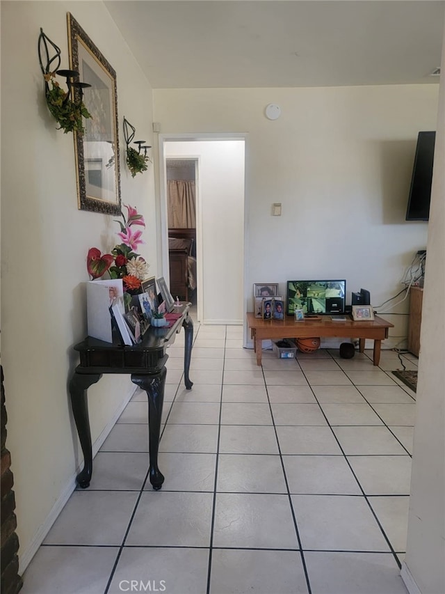8502 Borson St, Downey, CA 90242 - corridor featuring light tile patterned floors