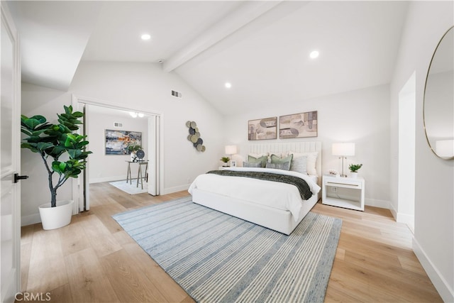 12 Creekside, Irvine, CA 92603 - bedroom featuring light wood-style flooring and recessed lighting